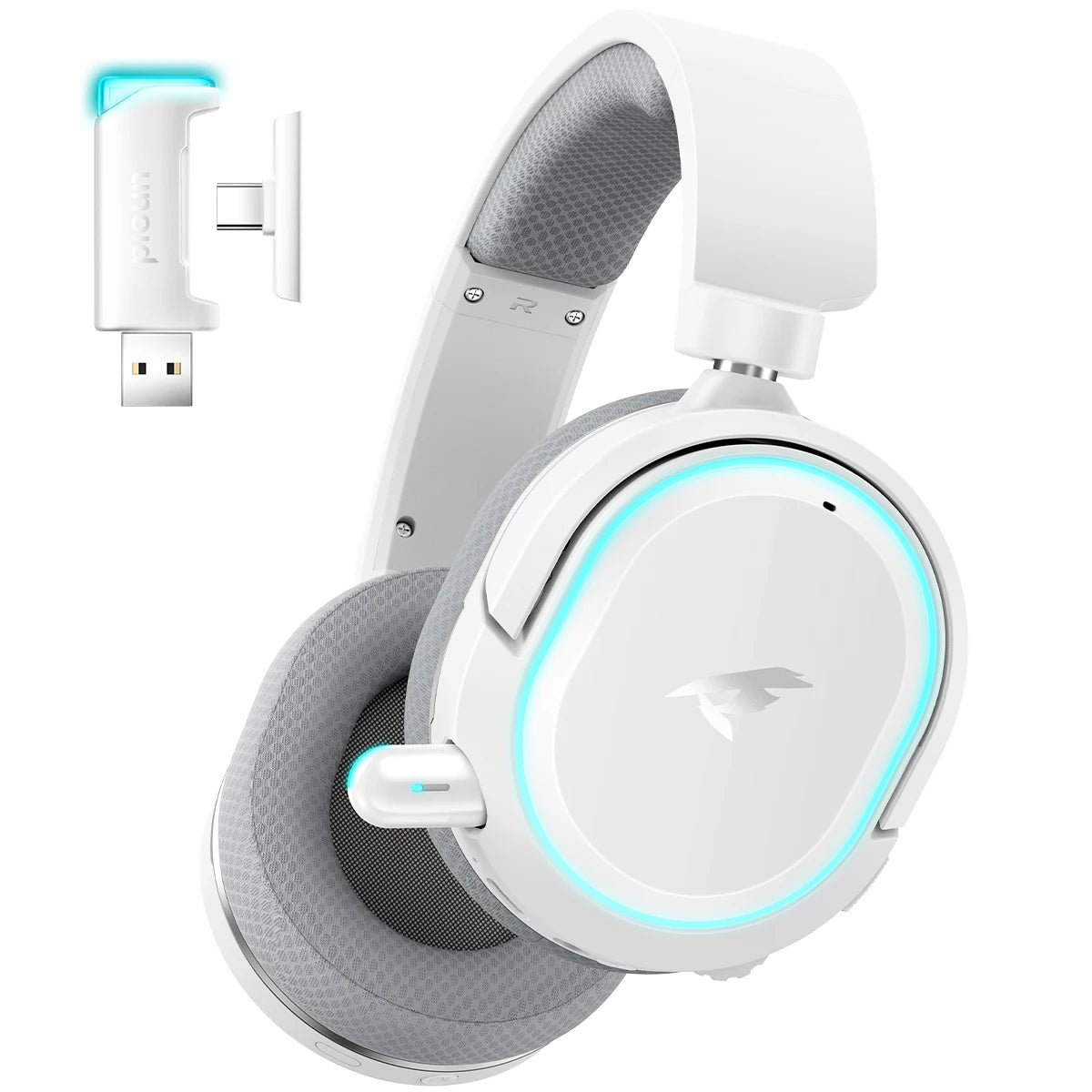 G2 2.4G Wireless Gaming Headset Bluetooth Headphones 5ms Low Latency 7.1 Surround ENC Mic For PC PS4 PS5 Phone Switch