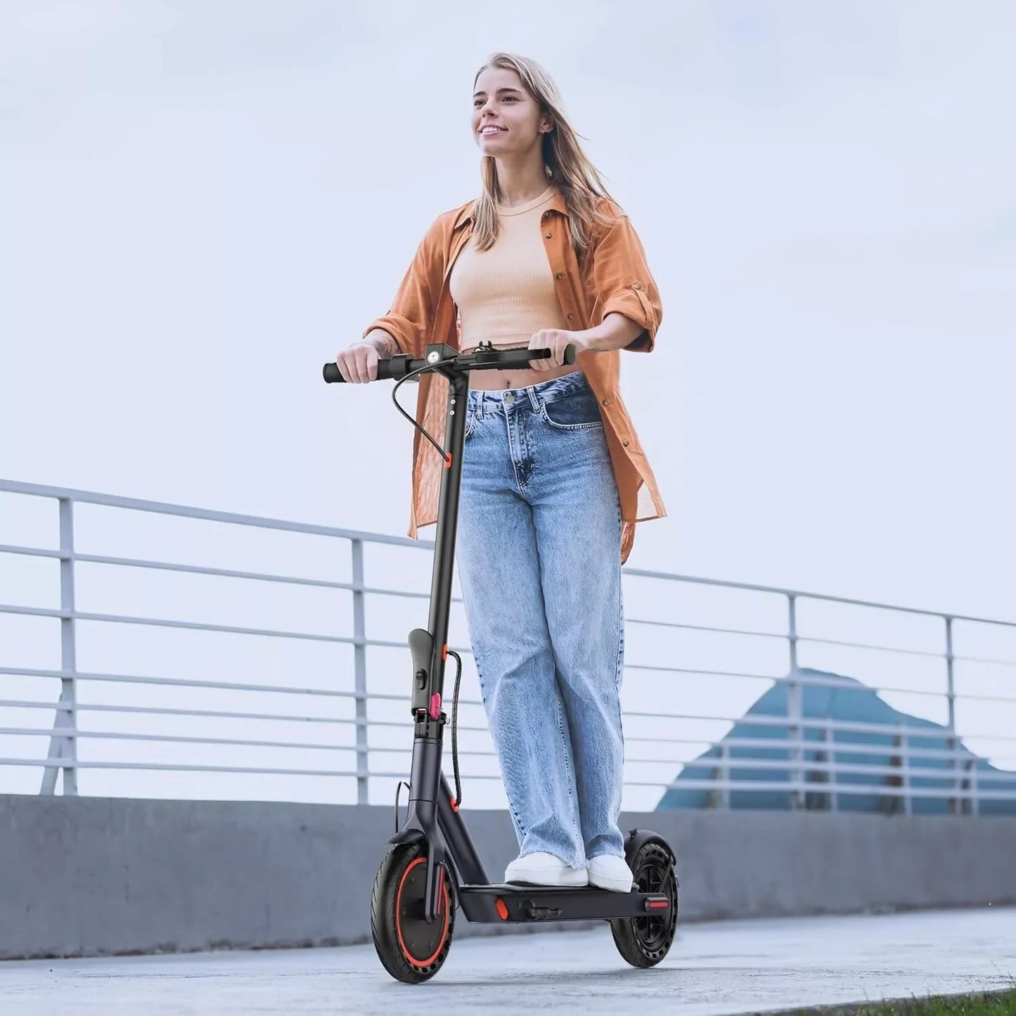 LADPED LP60 Electric Scooter 350W 19mph Max Speed 8.5inch tire Folding Electric Scooter 16miles Max Range for Adult