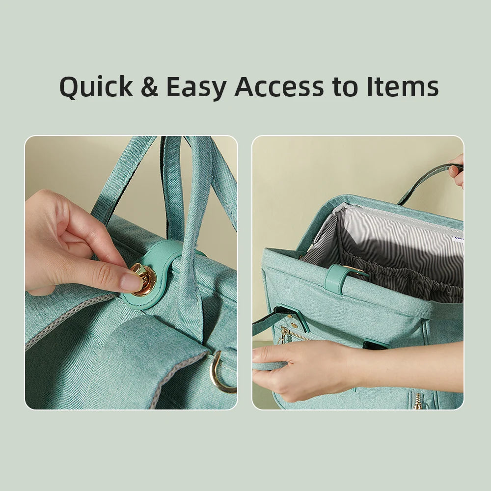 Portable Diaper Bag Backpack Multifunction Travel Backpack Maternity Baby Changing Bags Large Capacity