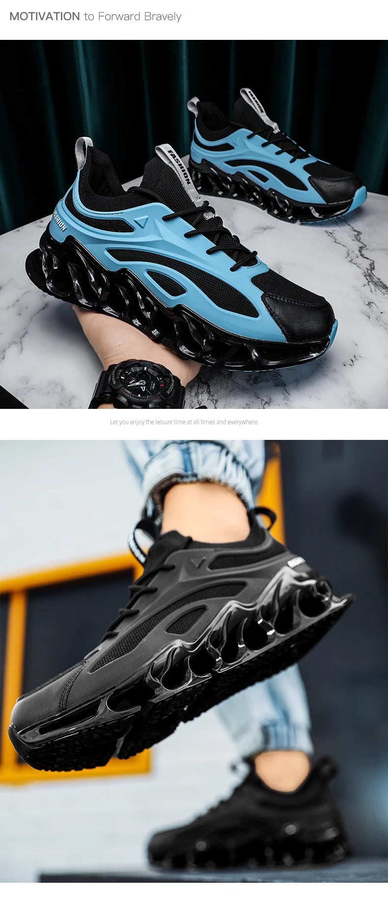 Men's Sneakers  Luxury, breathable Shoes for running