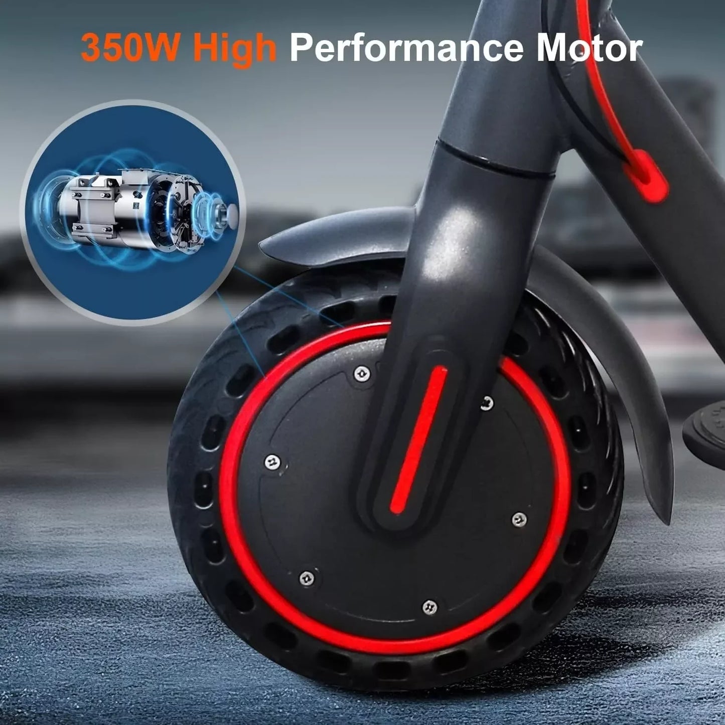LADPED LP60 Electric Scooter 350W 19mph Max Speed 8.5inch tire Folding Electric Scooter 16miles Max Range for Adult
