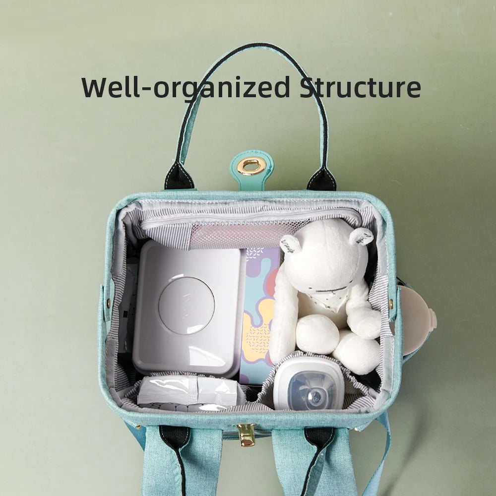 Portable Diaper Bag Backpack Multifunction Travel Backpack Maternity Baby Changing Bags Large Capacity