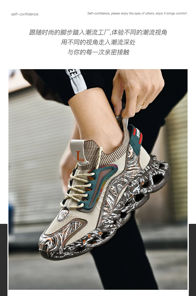 Men's Sneakers  Luxury, breathable Shoes for running