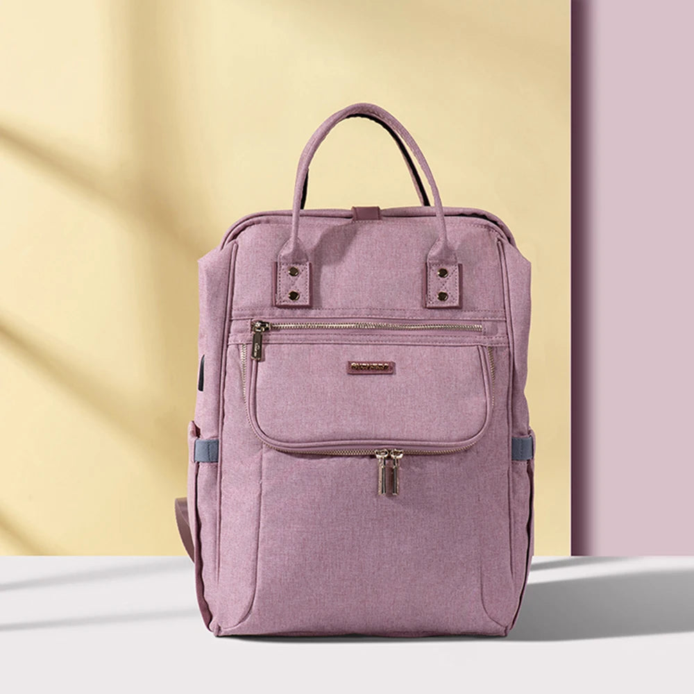 Portable Diaper Bag Backpack Multifunction Travel Backpack Maternity Baby Changing Bags Large Capacity