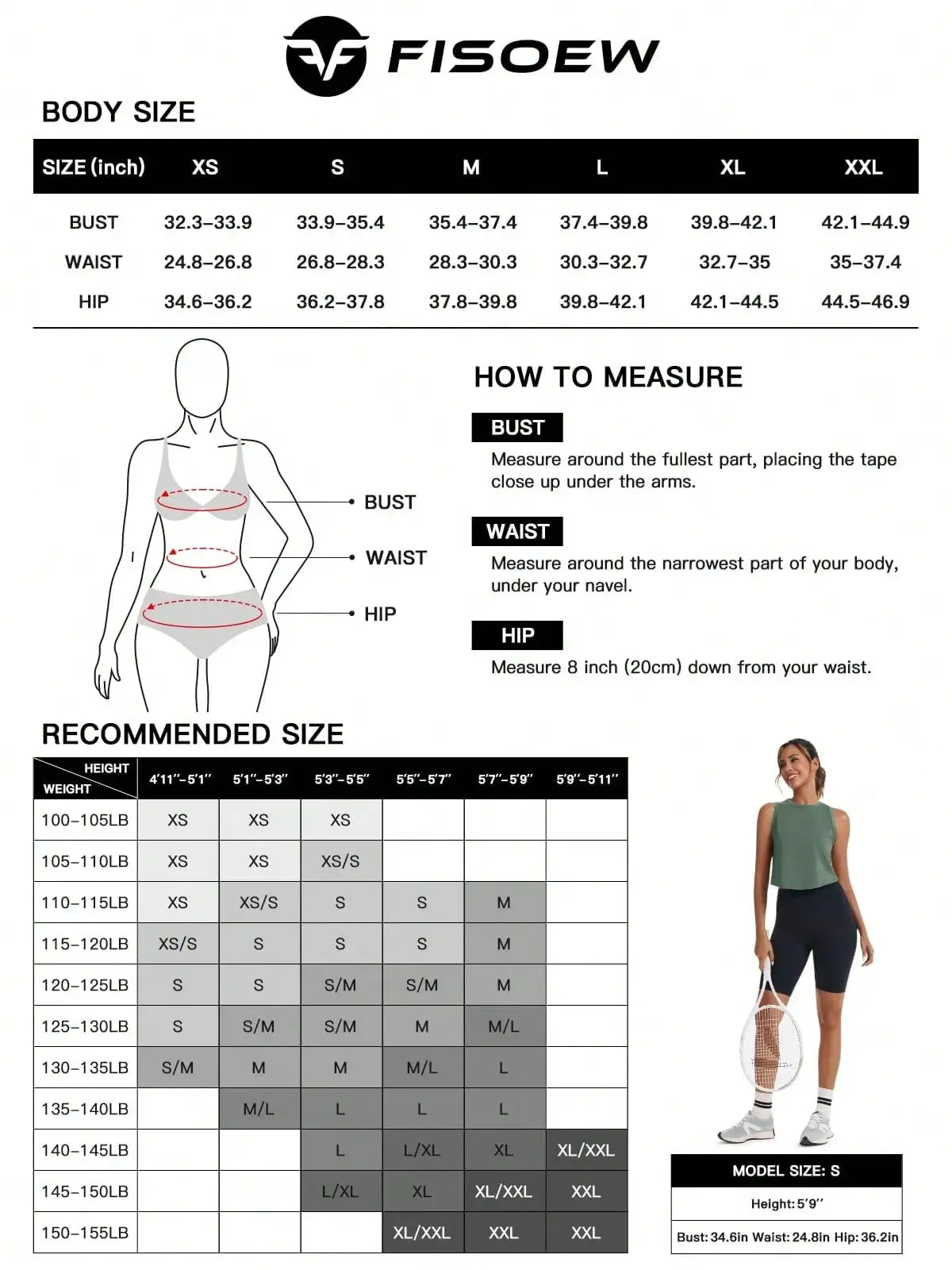Women's Workout Cropped Tank Tops Racerback Sleeveless Crewneck Running Yoga Active Shirts