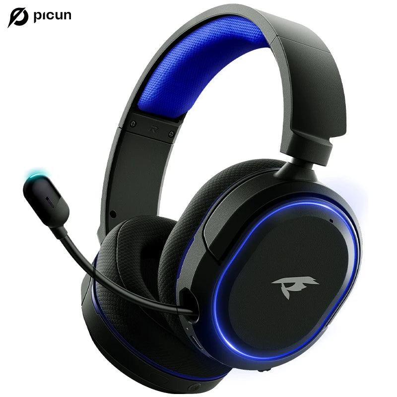 G2 2.4G Wireless Gaming Headset Bluetooth Headphones 5ms Low Latency 7.1 Surround ENC Mic For PC PS4 PS5 Phone Switch