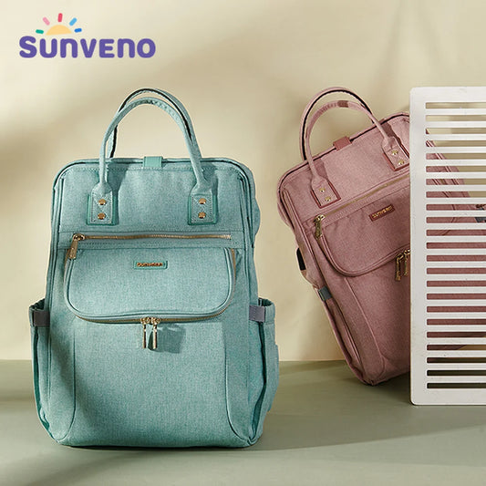 Portable Diaper Bag Backpack Multifunction Travel Backpack Maternity Baby Changing Bags Large Capacity