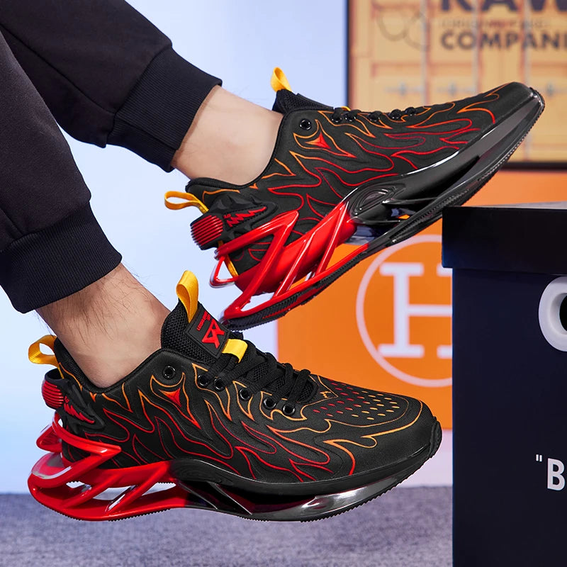 Men's Casual Breathable Sneakers Luxury Trainer Race Fashion Running Shoes for Women Tenis Shoes