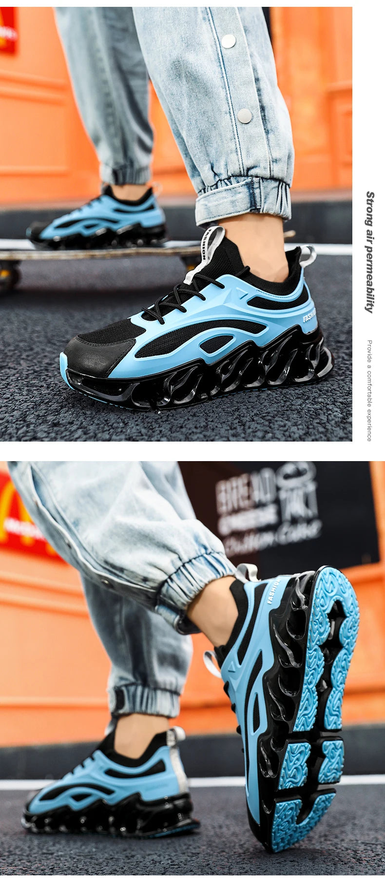 Men's Sneakers  Luxury, breathable Shoes for running
