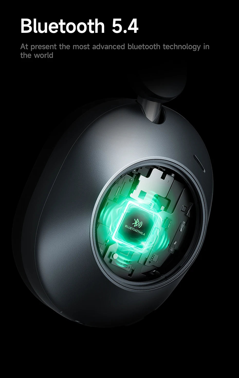 Active Noise Cancelling Bluetooth Headset Hi-Res ANC Head Tracking 3D Audio Wireless Headphones APP Control Low Latency