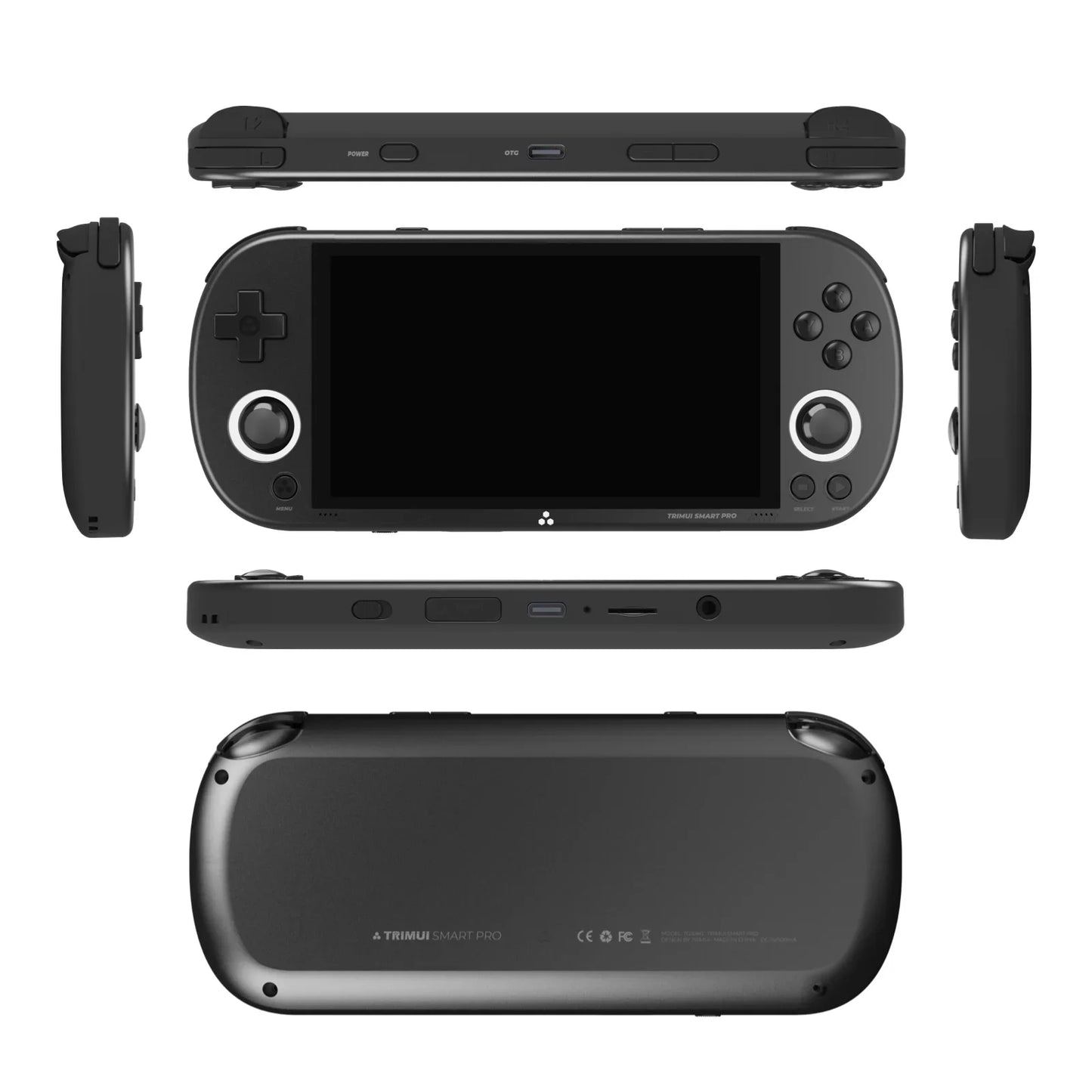 Smart Pro Handheld Game Console 4.96'' IPS Screen Linux System Joystick RGB Lighting Trimui Retro Video Game Console Gift