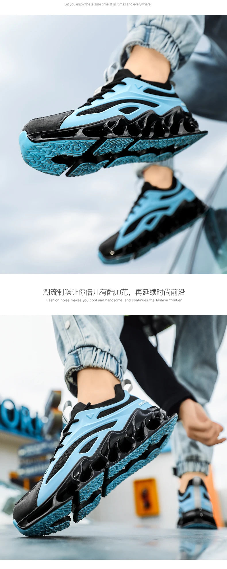 Men's Sneakers  Luxury, breathable Shoes for running