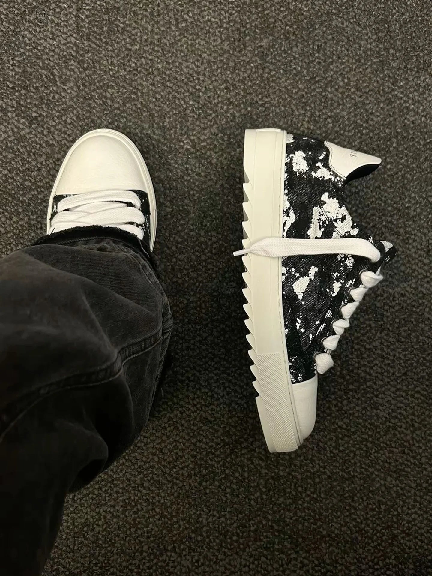 Faionable Low-Top Numeris Sneakers Heightening Casual Sports White Board oes for Couples Lightweight Rubber Outsole