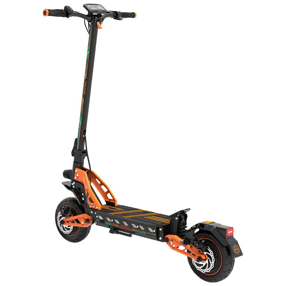 Dual Motor 43mph 70kmh Double Absorber Brake Powerful Off-road Adult Double Motor Big 52V 10inch Tires Electric Scooter