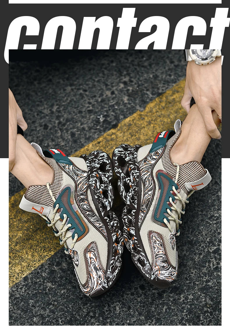 Men's Sneakers  Luxury, breathable Shoes for running