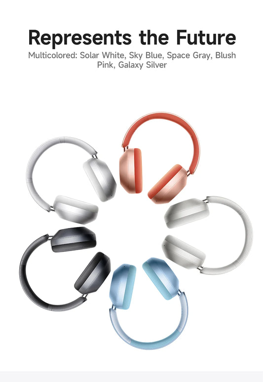Active Noise Cancelling Bluetooth Headset Hi-Res ANC Head Tracking 3D Audio Wireless Headphones APP Control Low Latency