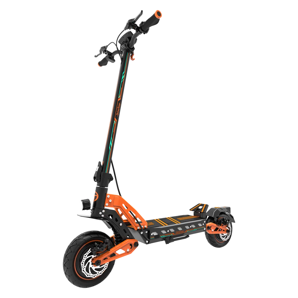 Dual Motor 43mph 70kmh Double Absorber Brake Powerful Off-road Adult Double Motor Big 52V 10inch Tires Electric Scooter