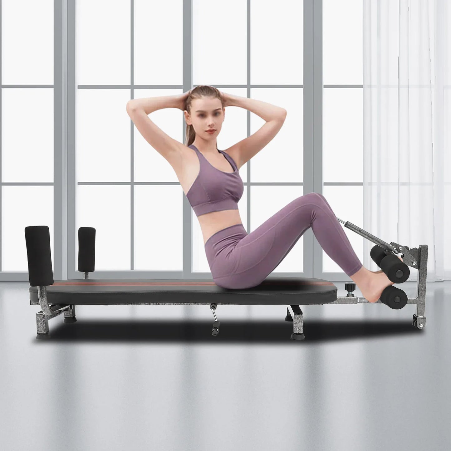 Back Stretch Decompression Bench Inversion Table Workout Bench Up to 330 lbs Weight Capacity for Home Workout Hunchback Home Gym